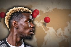 Paul Pogba destinations