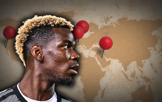 Paul Pogba destinations