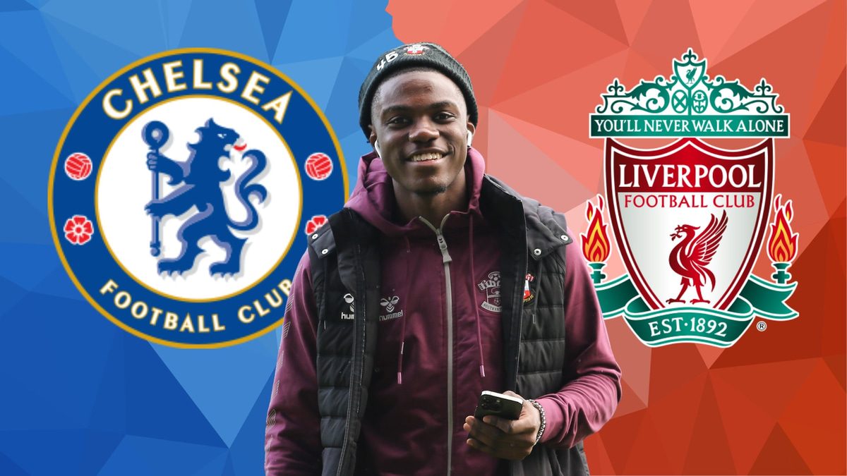 Romeo Lavia is subject to a transfer tug of war between Chelsea and Liverpool