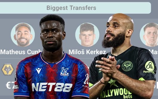 Marc Guehi, Bryan Mbeumo, transfers
