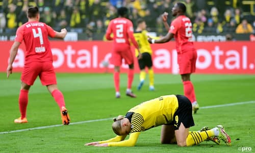Dortmund striker Erling Haaland