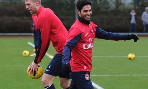 Per Mertesacker, Mikel Arteta, Arsenal