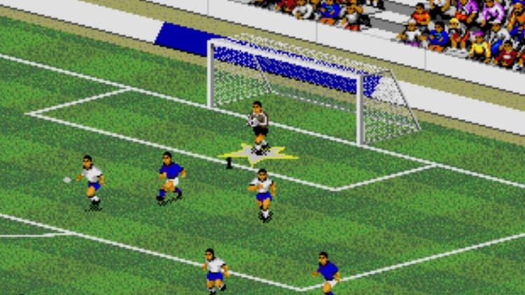 FIFA International Soccer on the Sega Gensis
