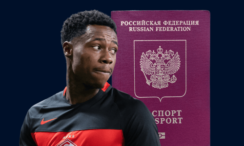 Quincy Promes, Russisch paspoort, Spartak Moskou