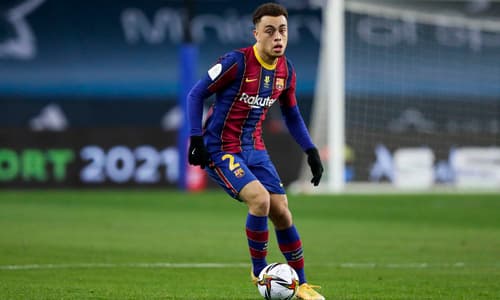 Barcelona defender Sergino Dest