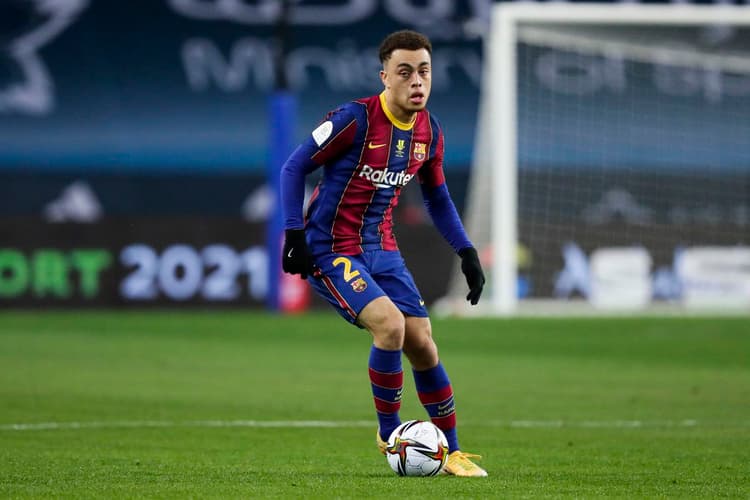 Barcelona defender Sergino Dest