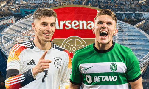 Kai Havertz, Viktor Gyokeres, Arsenal, 2023/24