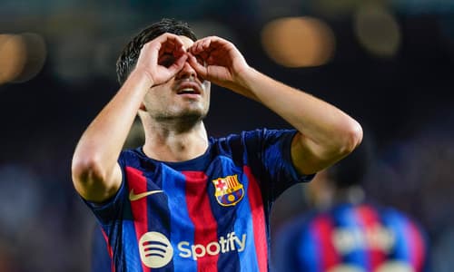 Pedri has his eye on the prize at Barcelona.