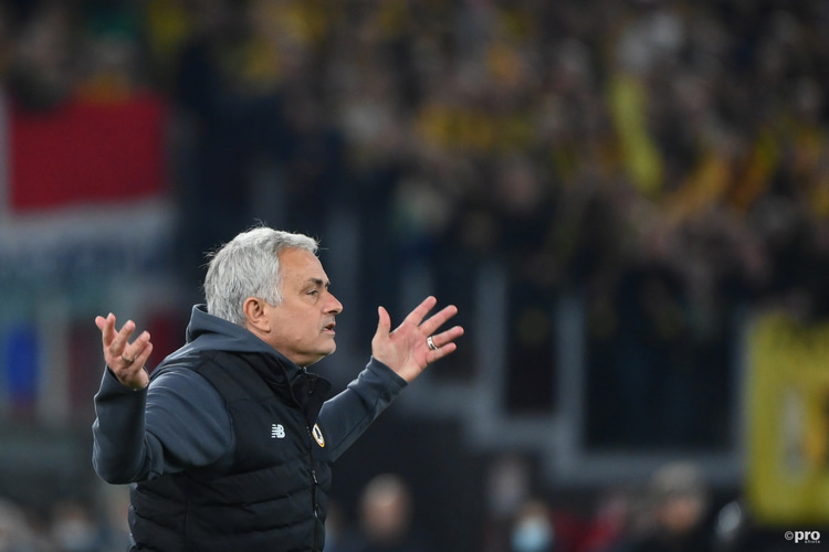 Jose Mourinho joined Roma in 2021
