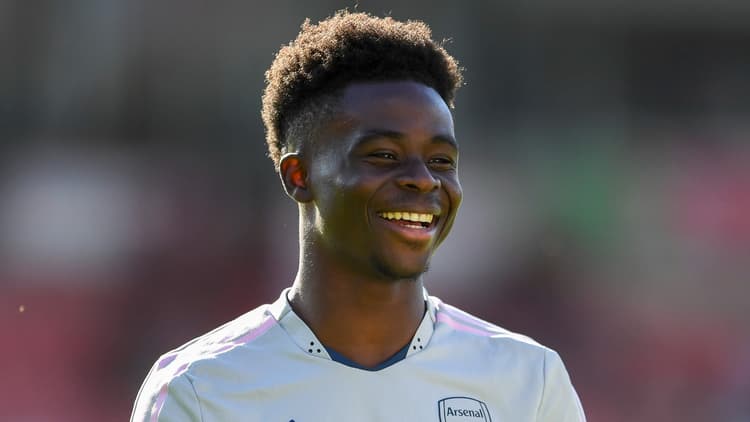 Arsenal's Bukayo Saka