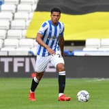 Levi Colwill playing for Huddersfield Town on loan from Chelsea