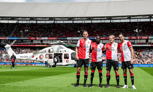 Thomas Beelen, Thomas van den Belt, Ramiz Zerrouki, Yankuba Minteh, Feyenoord