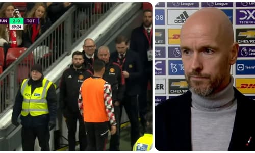 Cristiano Ronaldo, Erik ten Hag, Manchester United