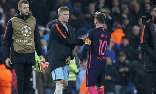How City could line up with Messi