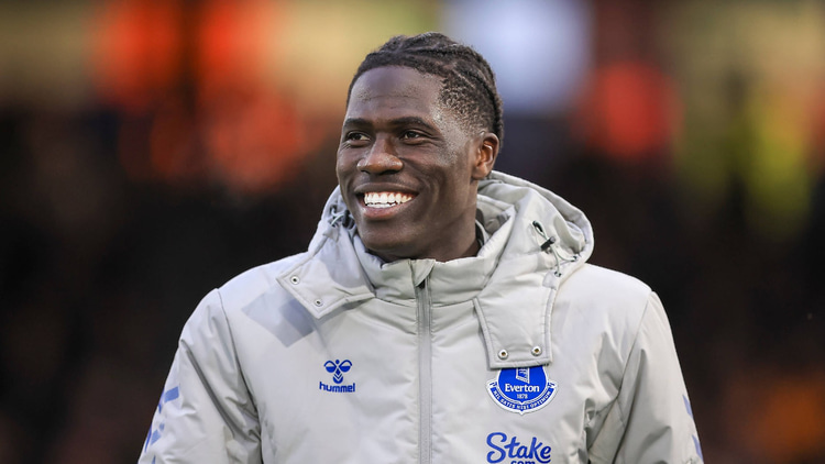 Amadou Onana left Everton in 2024