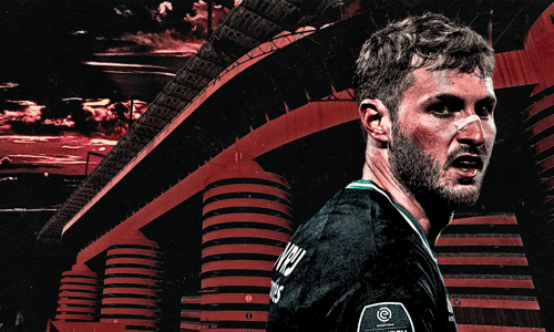 Santiago Giménez, San Siro