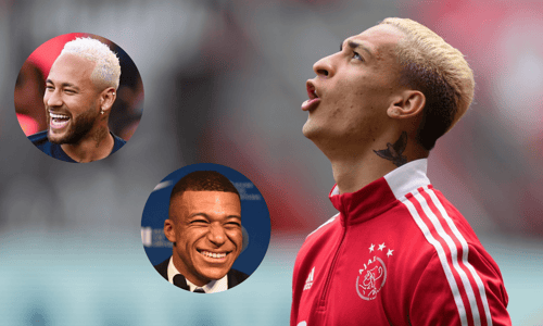 Antony, Neymar, Mbappe, Ajax, 2022/23