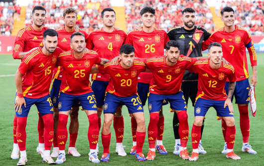 Spain, teamphoto, pre-Euro 2024