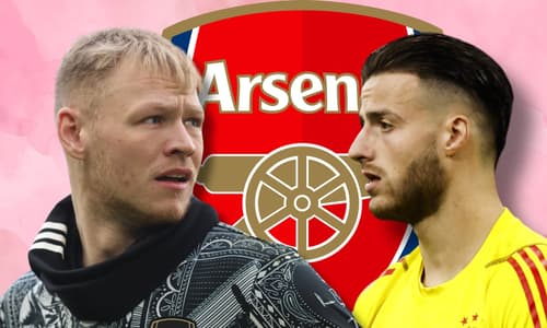 Aaron Ramsdale Diant Ramaj Arsenal