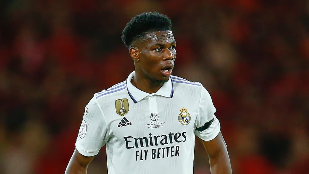 Real Madrid's Aurelien Tchouameni