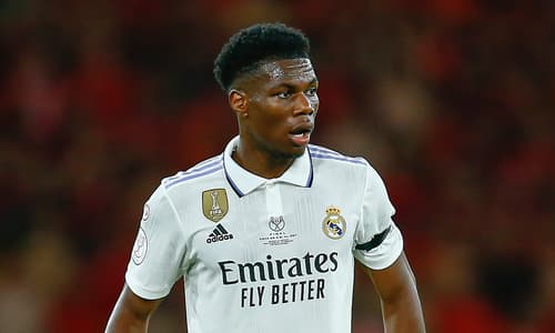 Real Madrid's Aurelien Tchouameni
