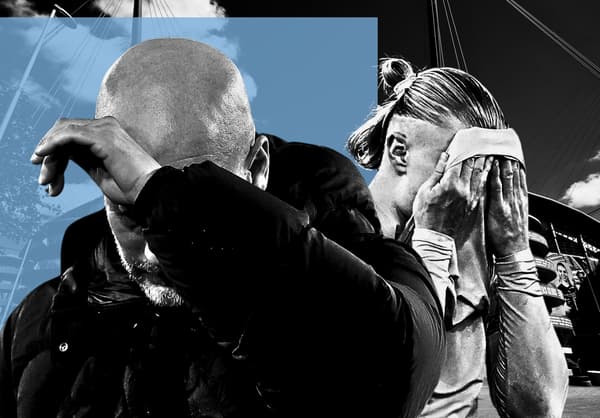 Pep Guardiola, Erling Haaland, Man City