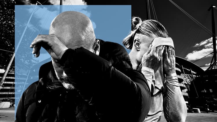 Pep Guardiola would stick around to rebuild Man City back into contenders.