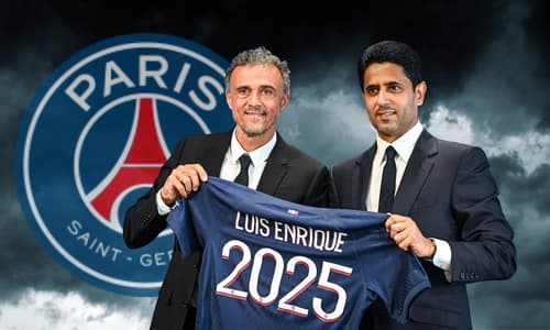 Luis Enrique, Nasser Al-Khelaifi, PSG, 2023/24