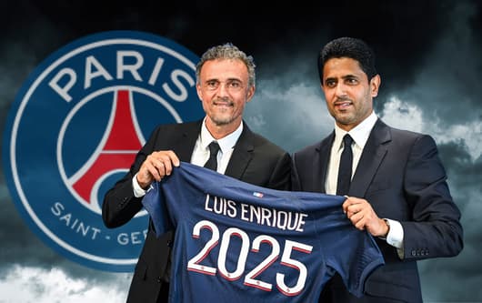 Luis Enrique, Nasser Al-Khelaifi, PSG, 2023/24