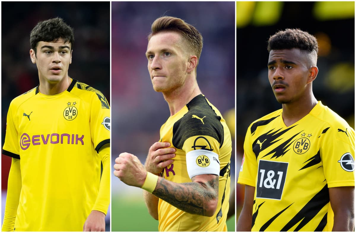 Gio Reyna, Marco Reus, Ansgar Knauff