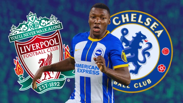 Moises Caicedo is stuck between Liverpool and Chelsea