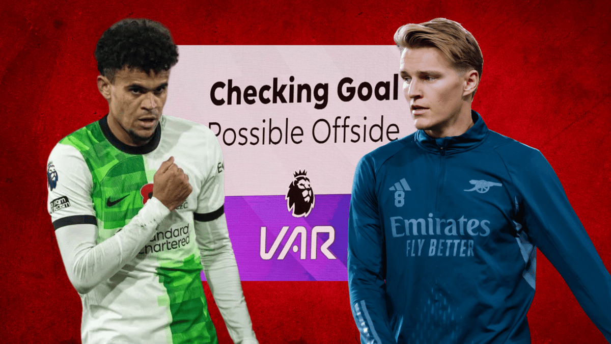 Luis Diaz, Martin Odegaard, Liverpool, VAR