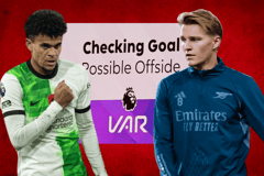 Luis Diaz, Martin Odegaard, Liverpool, VAR