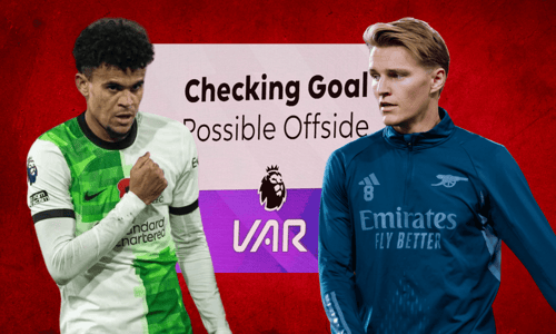 Luis Diaz, Martin Odegaard, Liverpool, VAR