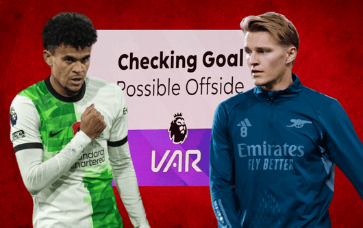 Luis Diaz, Martin Odegaard, Liverpool, VAR