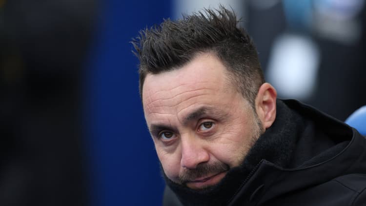 De Zerbi was linked with a string of big jobs only a matter of weeks ago