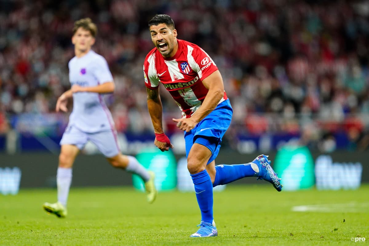 Atletico Madrid striker Luis Suarez