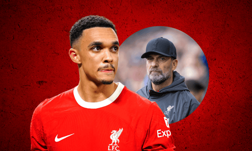 Trent Alexander-Arnold, Jurgen Klopp, Liverpool, 2023/24