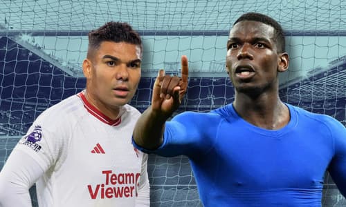 Casemiro, Paul Pogba, Man Utd, 2023/24
