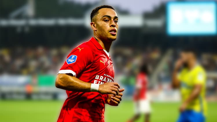 Sergiño Dest draagt sinds de zomer van 2023 de clubkleuren van PSV