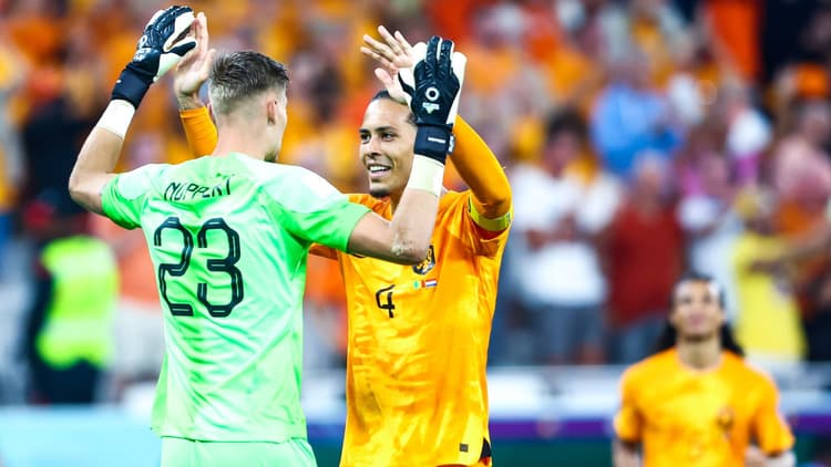 Andries Noppert keepte iedere wedstrijd op het WK bij Oranje.