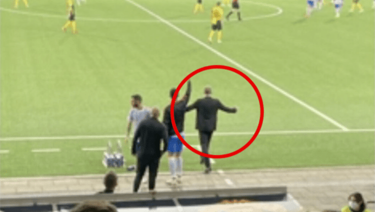 Solskjaer and Ronaldo 1