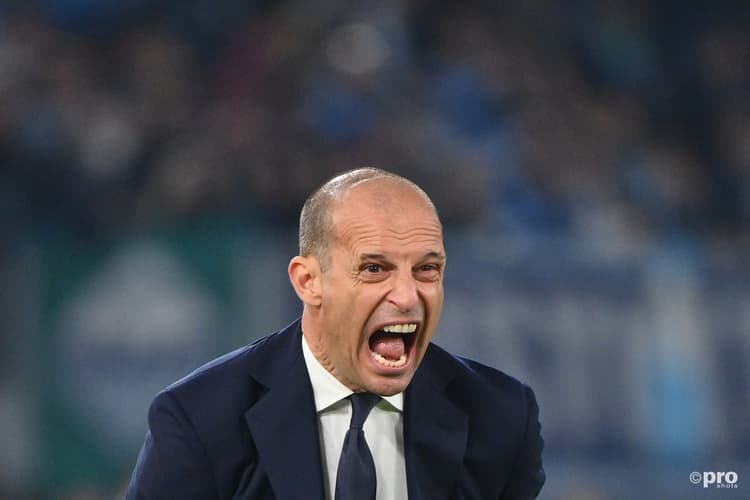 Allegri has played a bizarre 4-4-2 formation this season