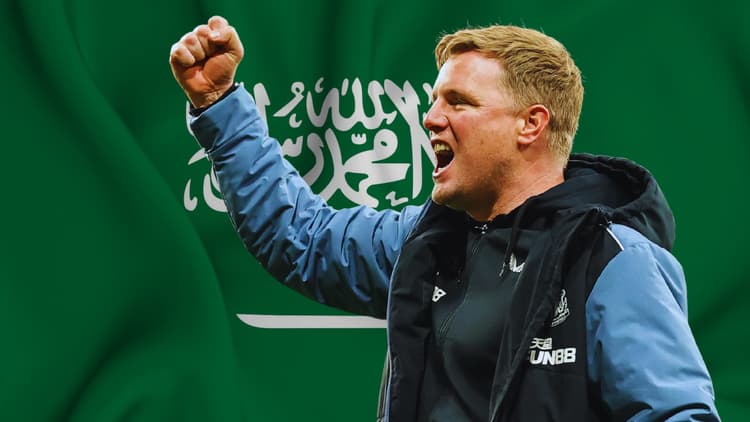 Newcastle manager Eddie Howe