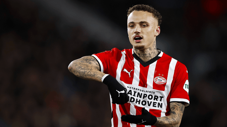 Noa Lang verdiende bij PSV een transfer naar Napoli