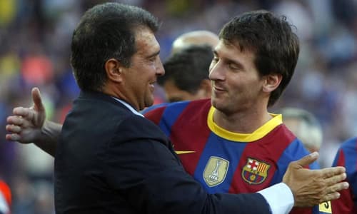 Laporta: Messi will do everything in his power to stay at Barcelona