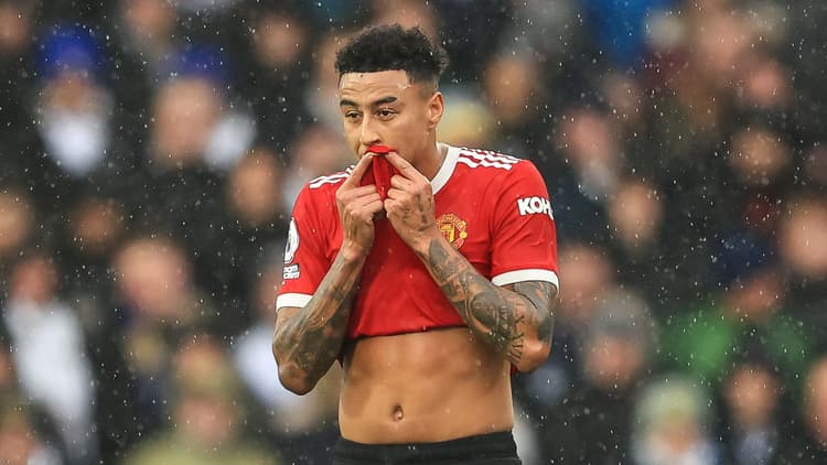 Jesse Lingard in his Man Utd days