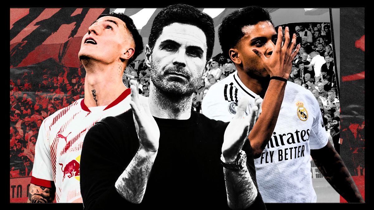Mikel Arteta, Benjamin Sesko, Rodrygo, Arsenal, 2024/25