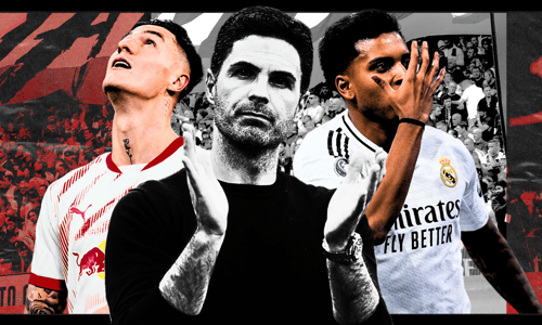 Mikel Arteta, Benjamin Sesko, Rodrygo, Arsenal, 2024/25