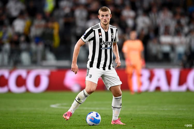 Matthijs de Ligt in action for Juventus.